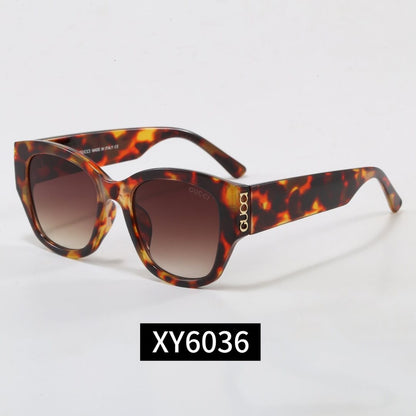 Square Letter Logo Sunglasses