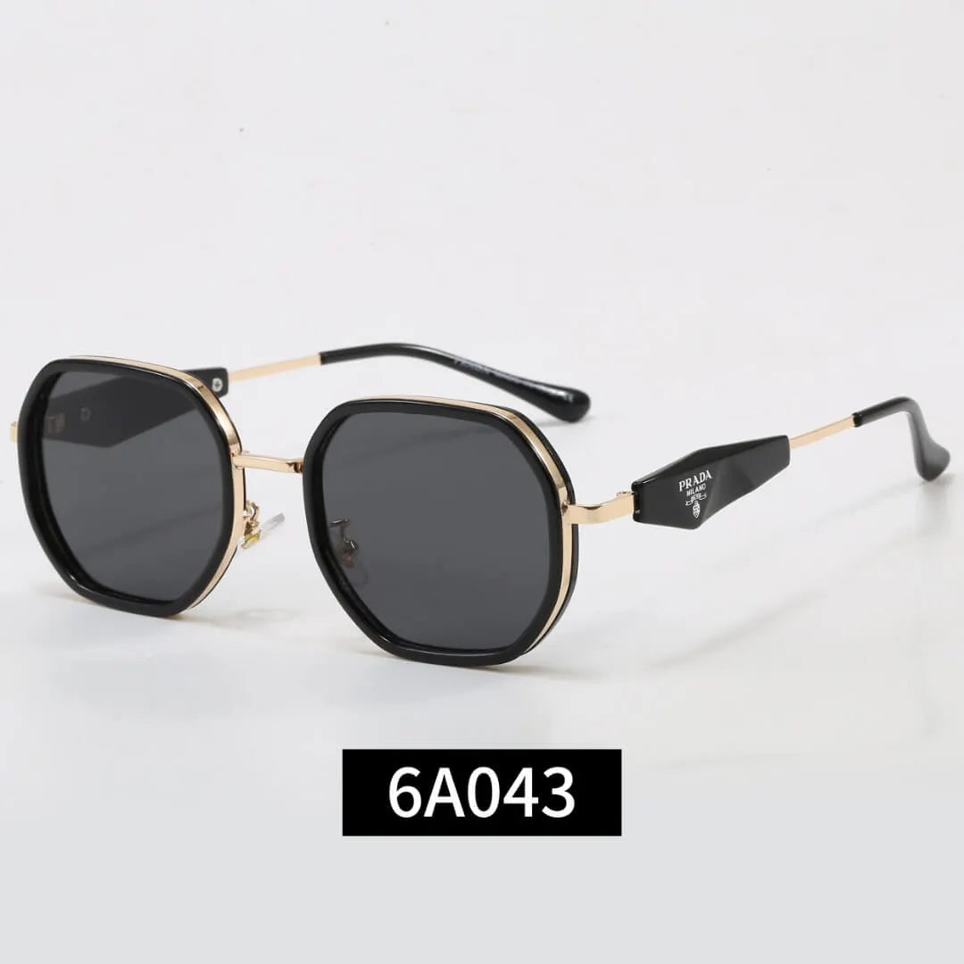 Hexagonal Retro Sunglasses