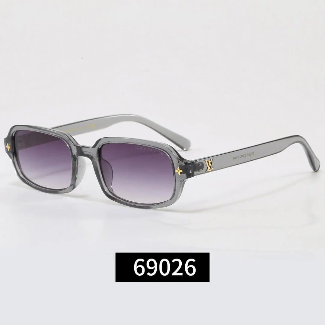 Vintage Narrow Rectangle Sunglasses