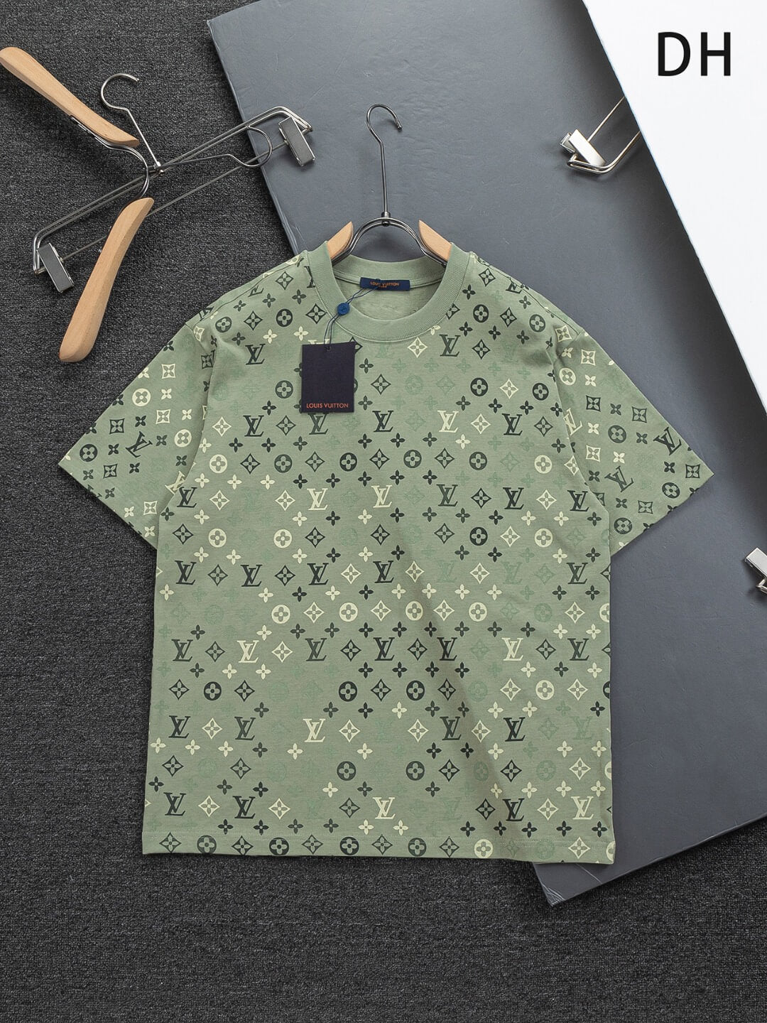 All-Over Letter Print T-Shirt