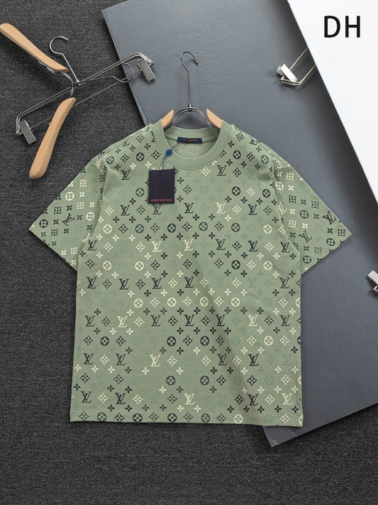 All-Over Letter Print T-Shirt