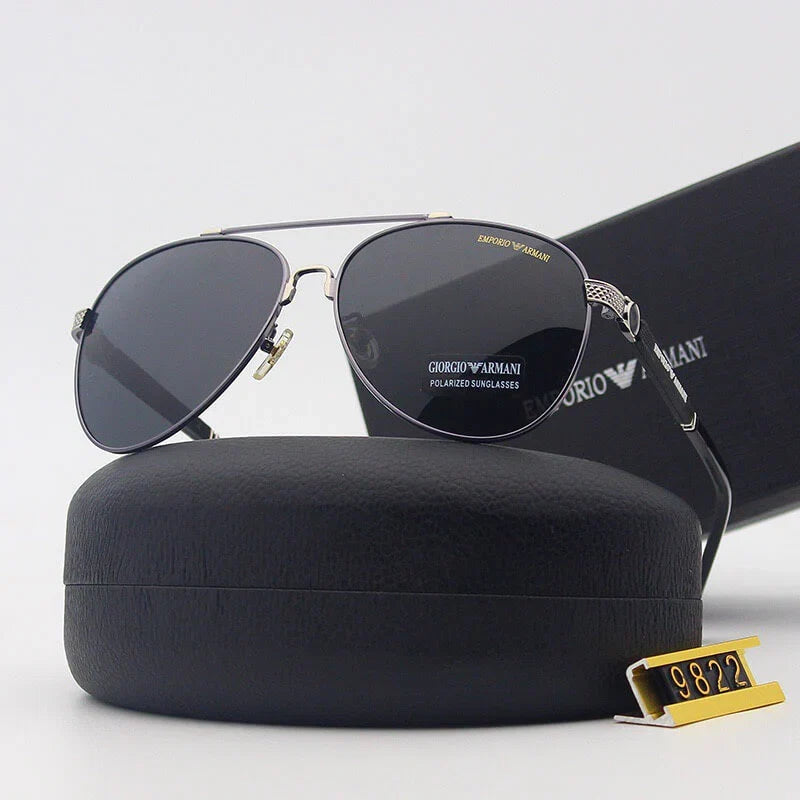 Minimalist Teardrop Aviator Sunglasses