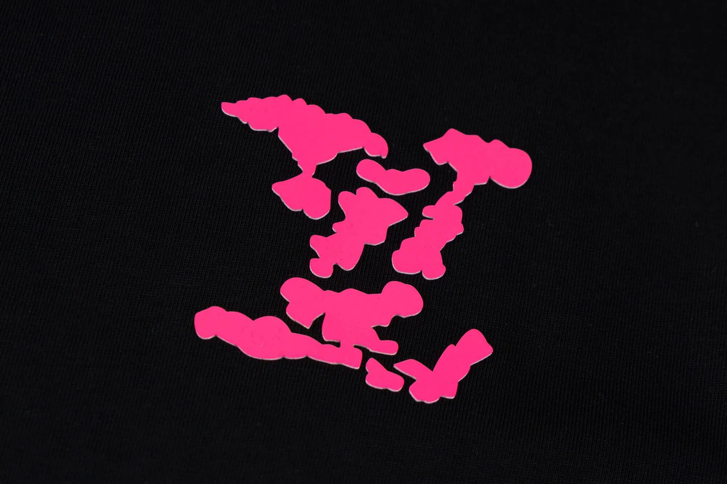 Cloud Letter Print T-Shirt
