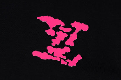 Cloud Letter Print T-Shirt