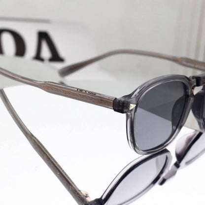 Unisex Minimalist Round Sunglasses
