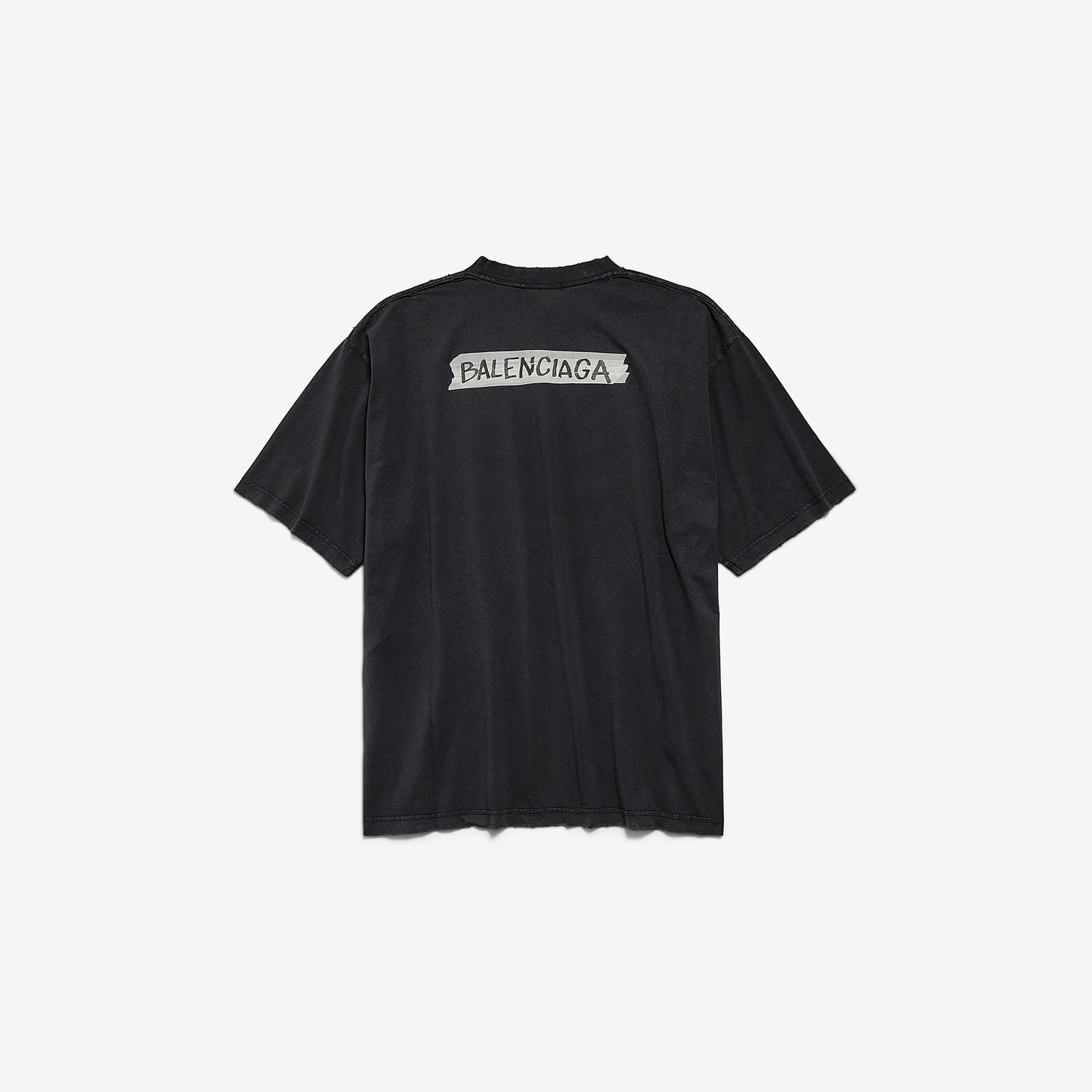 Tape Print T‑Shirt