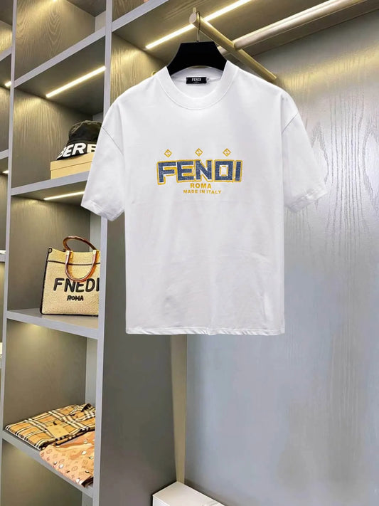 Letter Print Short‑Sleeve T‑Shirt