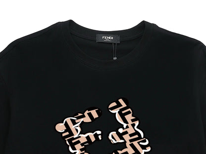 Creative Double F Print T-Shirt