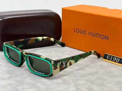 Modern Narrow Rectangle Sunglasses