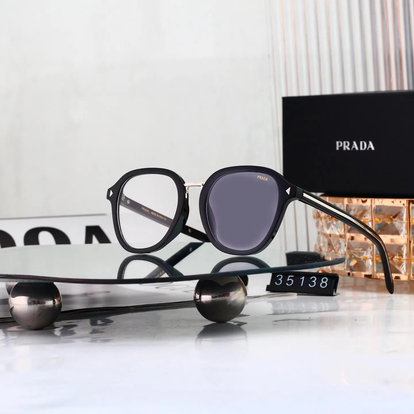 Retro Round Square Sunglasses