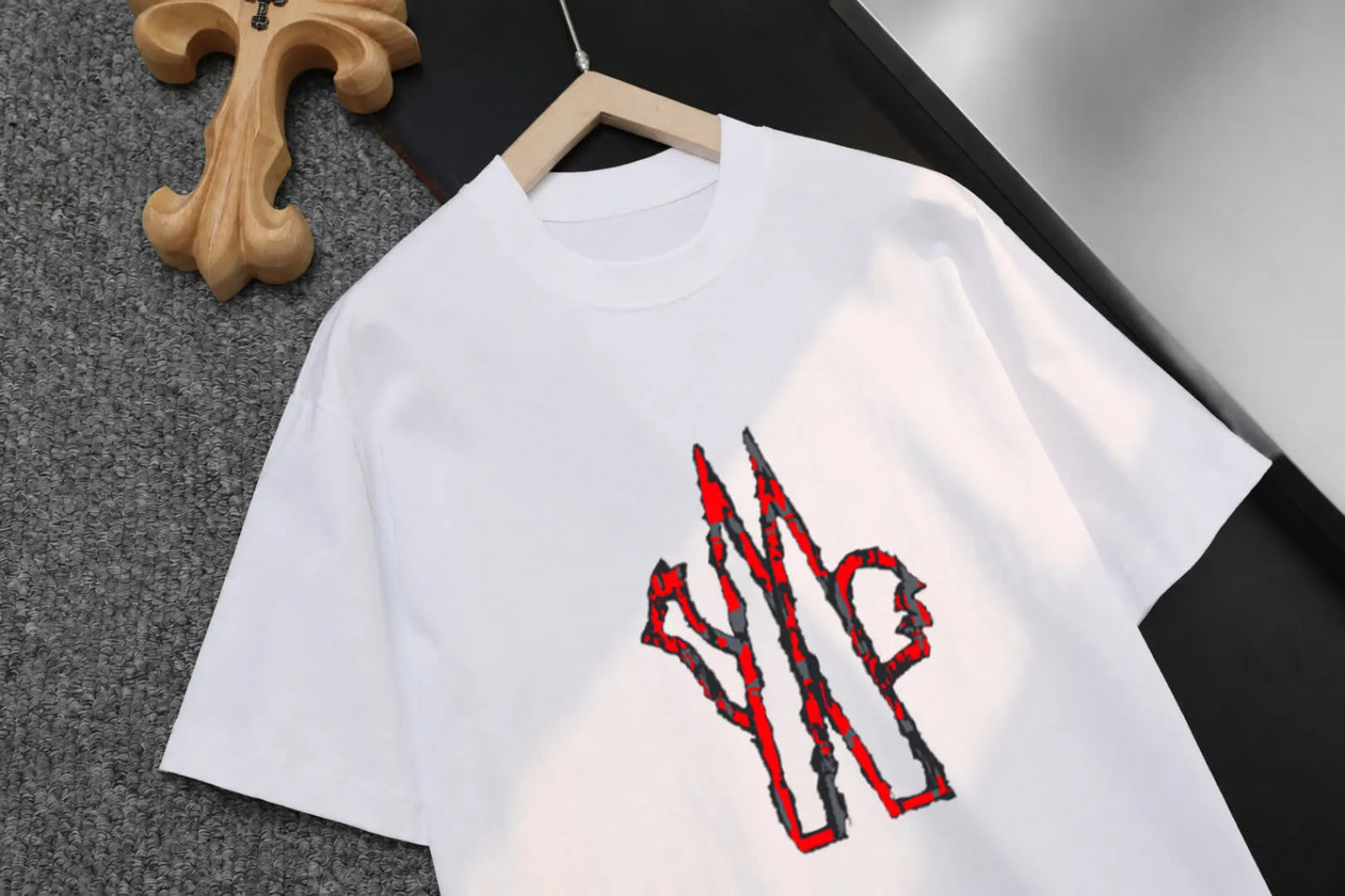 Streetwear Abstract Logo Casual T‑shirt