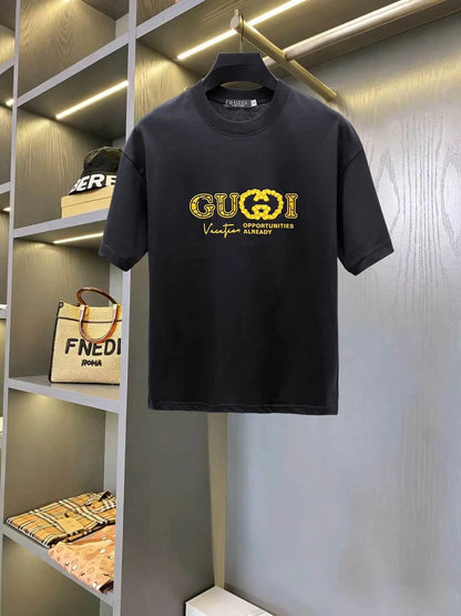 Art Letter Print Casual T-Shirt