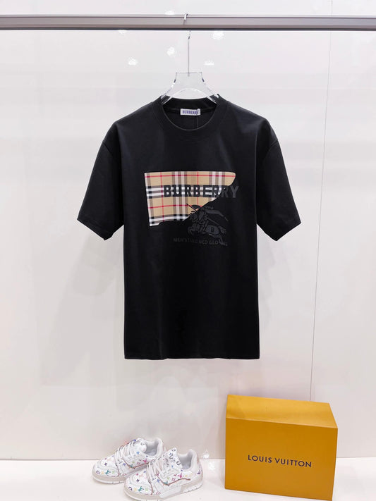 Plaid Print T‑Shirt
