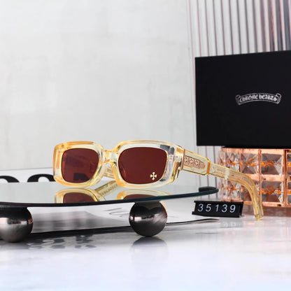 Retro Slim Rectangle Sunglasses