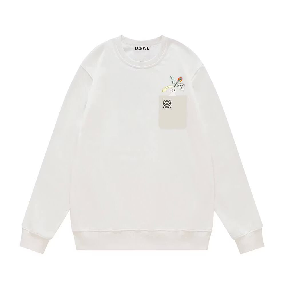 Plant Printed Crewneck Sweatshirt