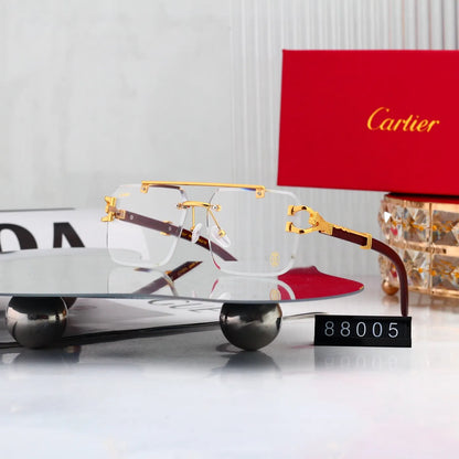 Chic Rimless Sunglasses