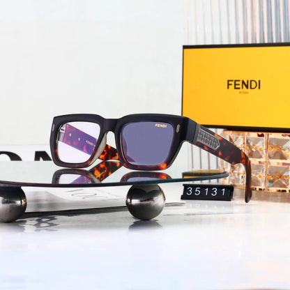 Retro Thick Frame Sunglasses