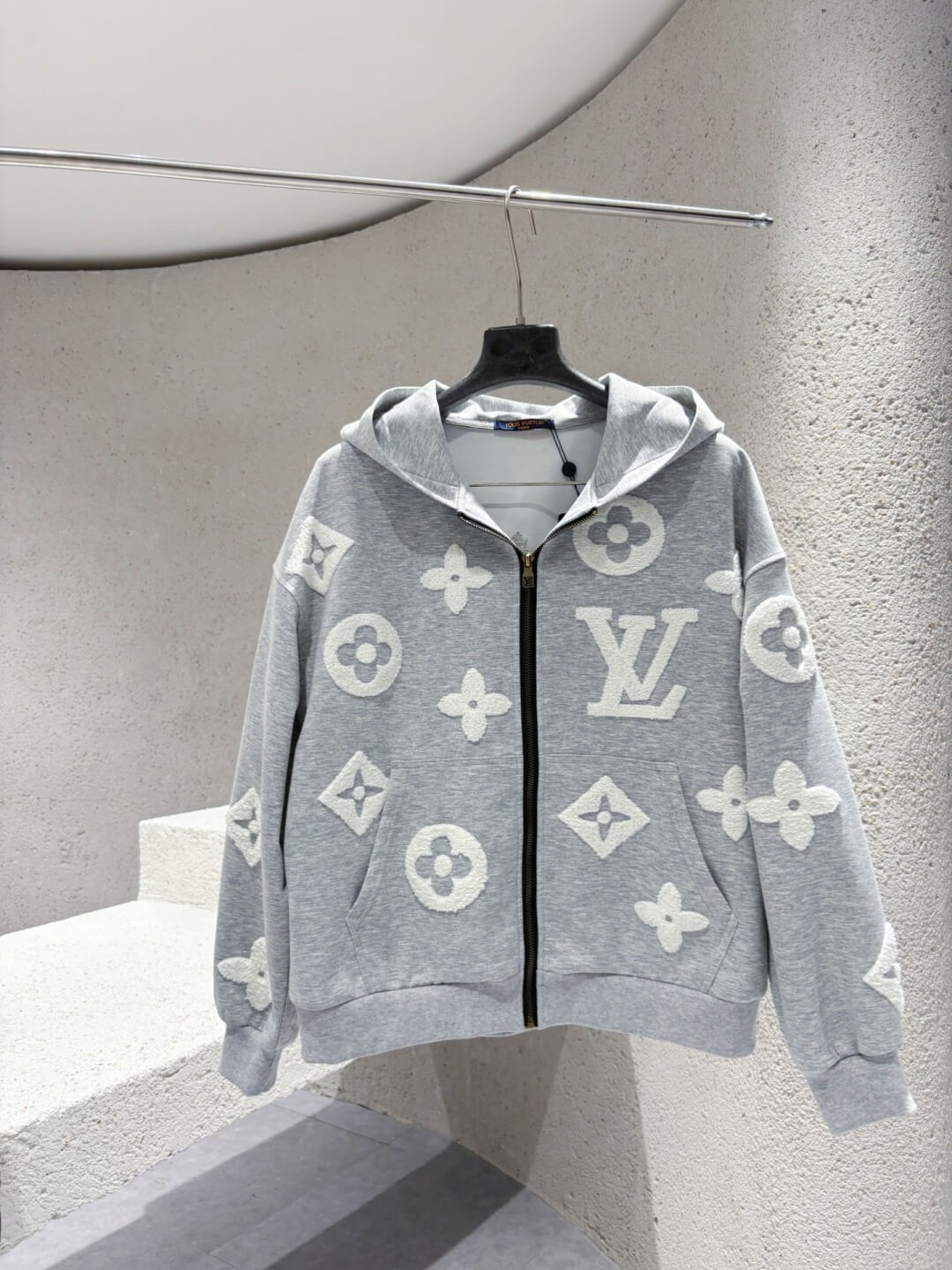 Heavy-Duty All-Over 3D Embroidered Jacket