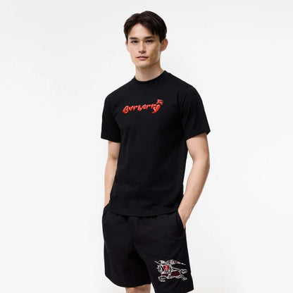 Red Letter Heart Print T‑Shirt