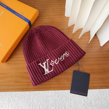 Multicolor Retro Knitted Beanie