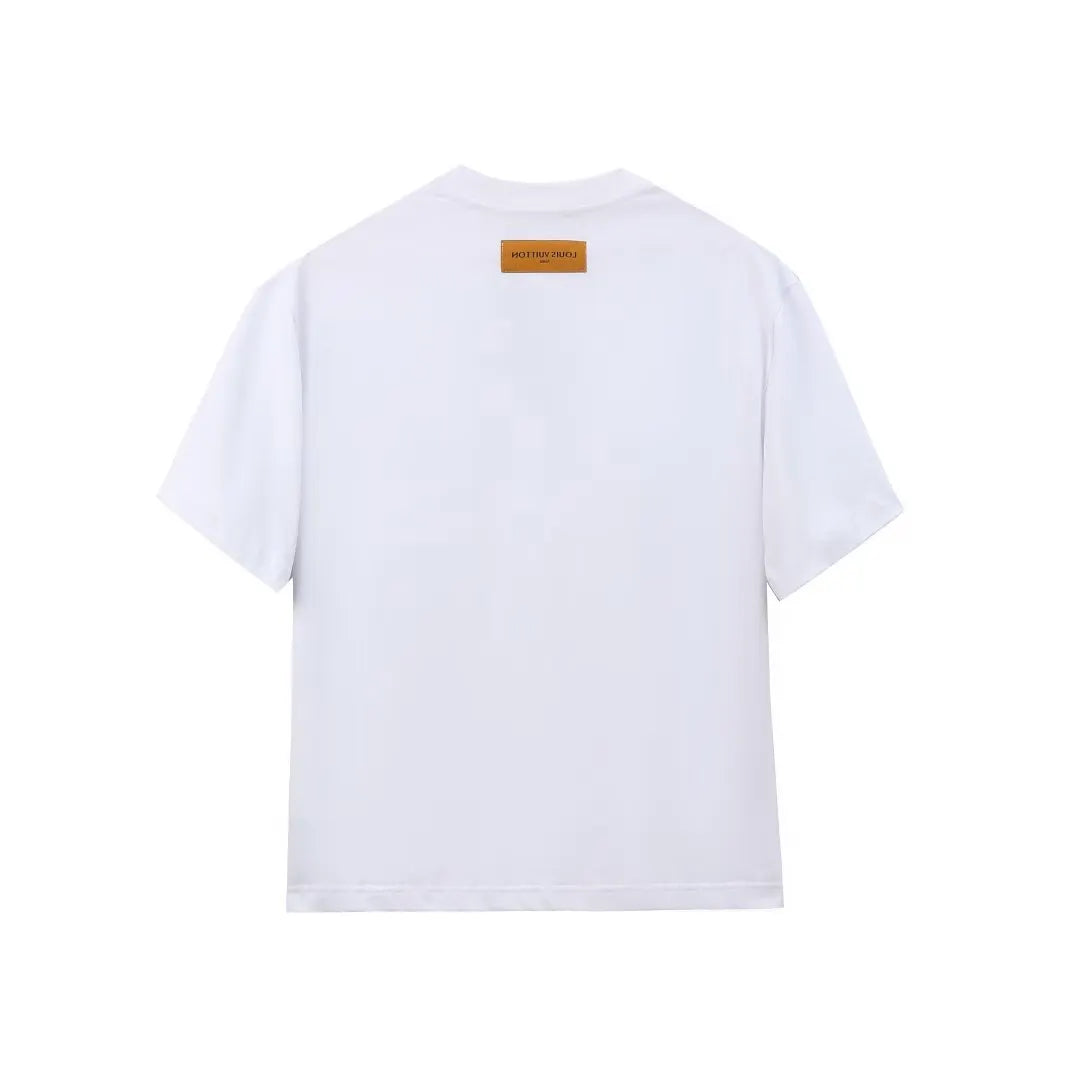 Yellow Letter Print T-Shirt