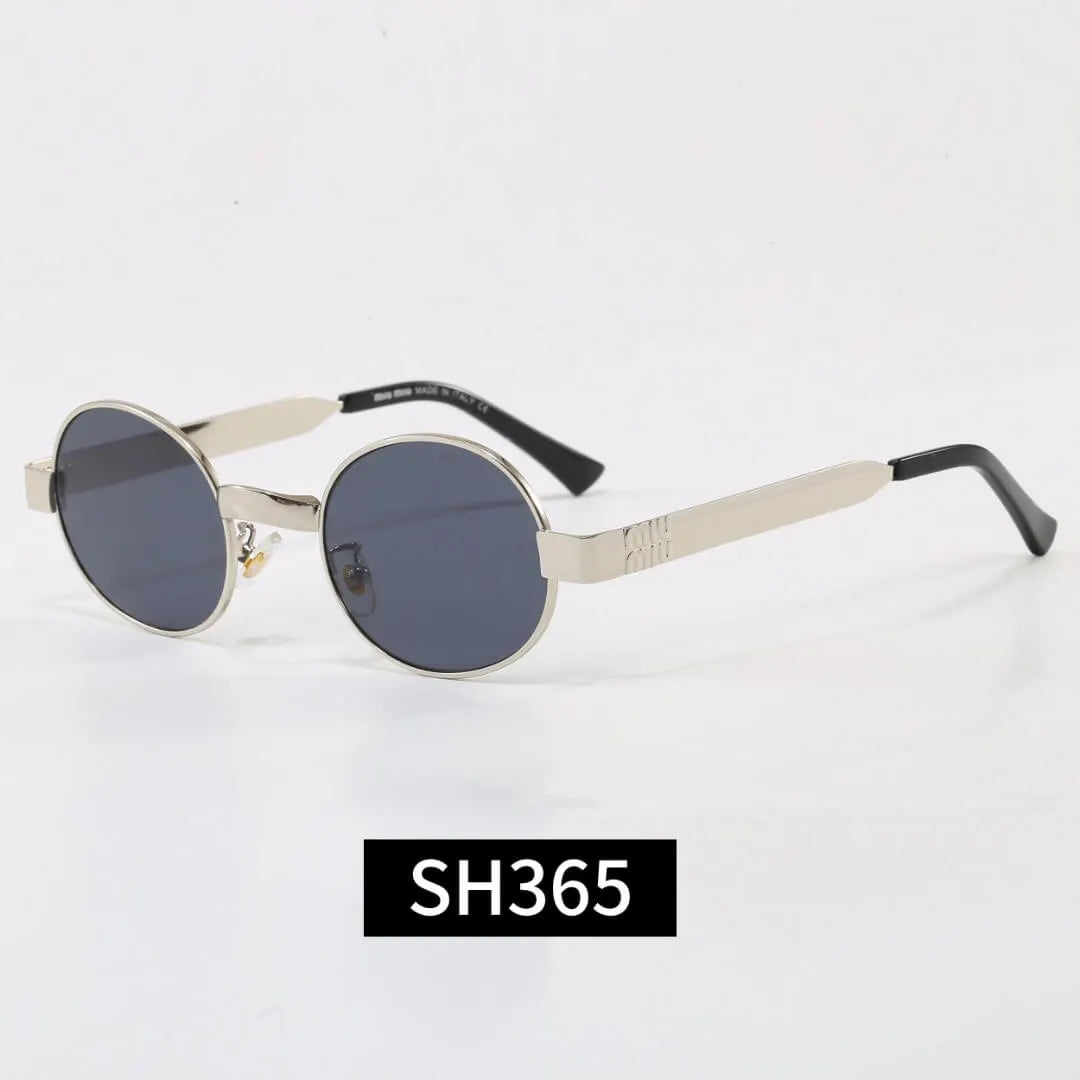 Vintage Thin Metal Round Sunglasses