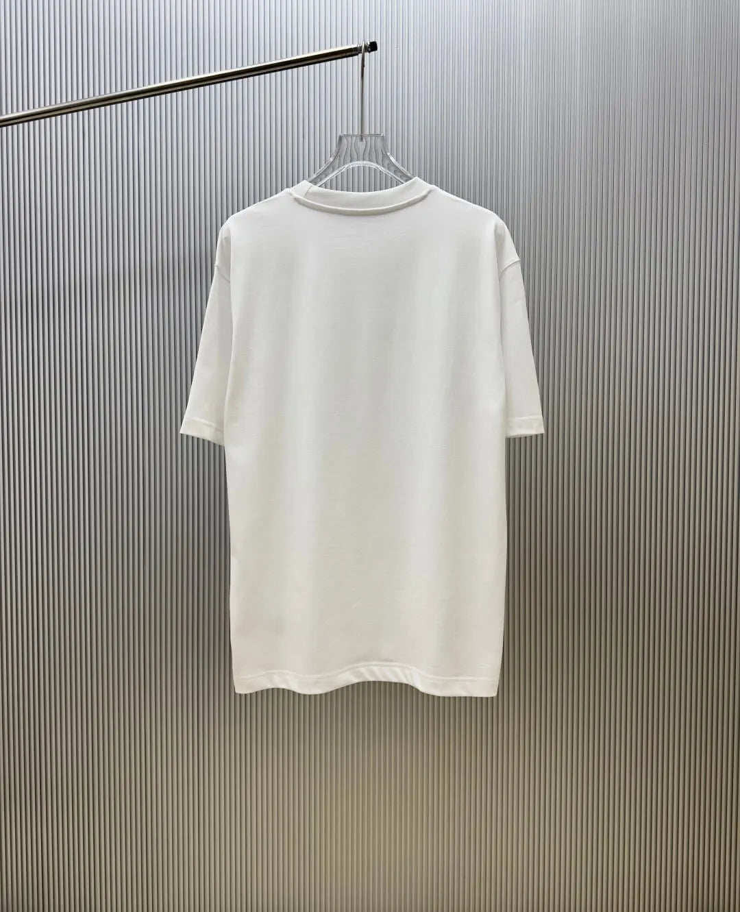 Square Frame Letter Print T‑Shirt