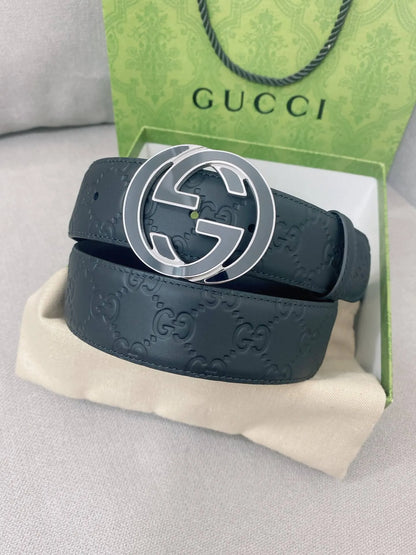 Classic Double G Embossed Belt