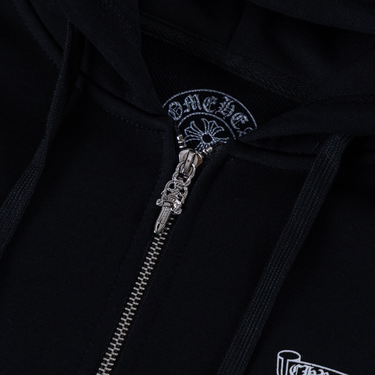 New Scroll Sanskrit Zip-Up Jacket