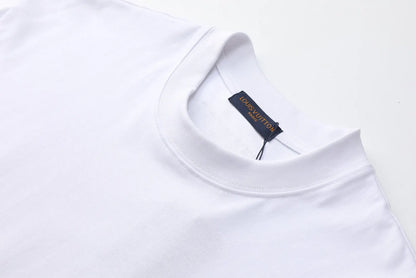 Broken Letter Print T-shirt