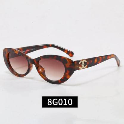 Retro Oval Luxury Women Sunglasses