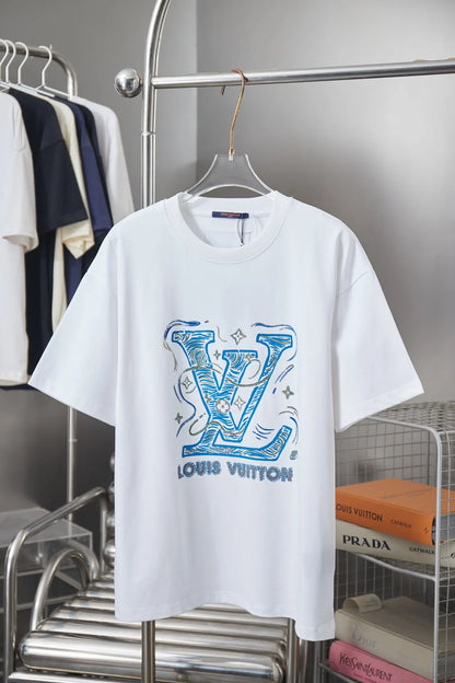 Hand‑Drawn Big Logo T‑shirt