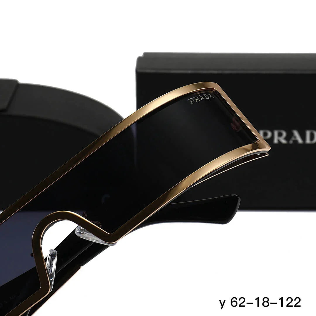 Unique One-Piece Square Sunglasses