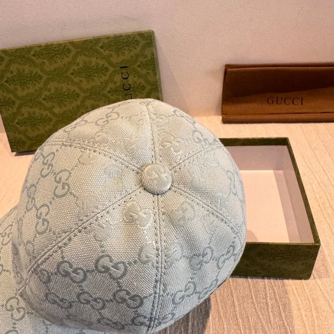 Double G Embroidered Hat