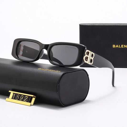 Fashionable Letter Rectangle Sunglasses