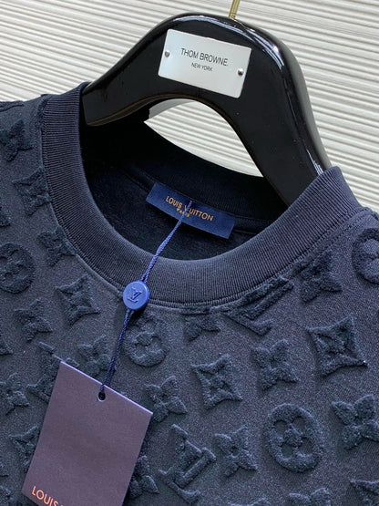 Foam Round Neck Sleeve T-shirt