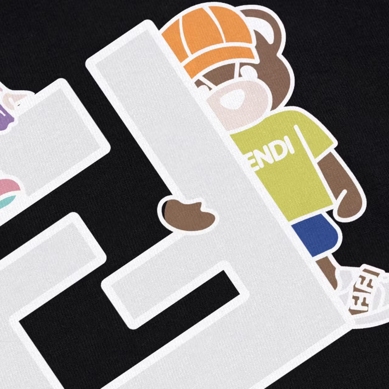 Letter “F” Print Sweatshirt