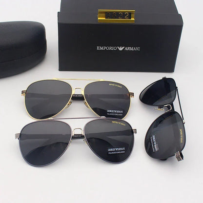 Minimalist Teardrop Aviator Sunglasses