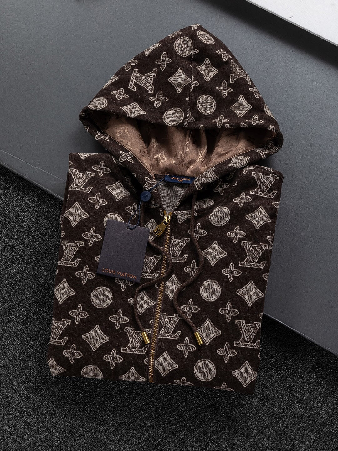 All-Over Print Runway-Style Jacket