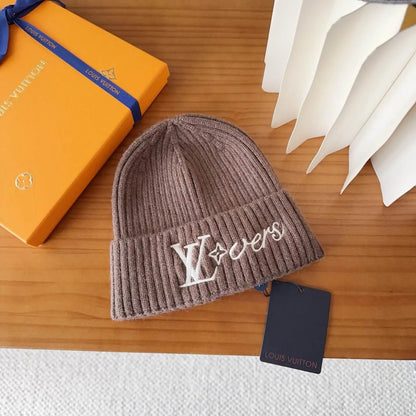Multicolor Retro Knitted Beanie