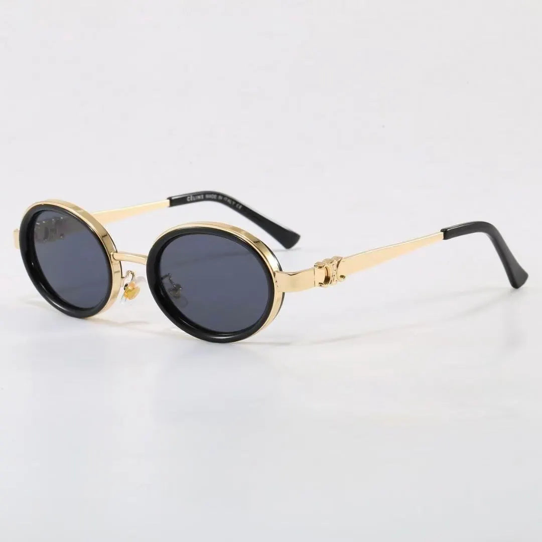 Metal Vintage Small Round Sunglasses