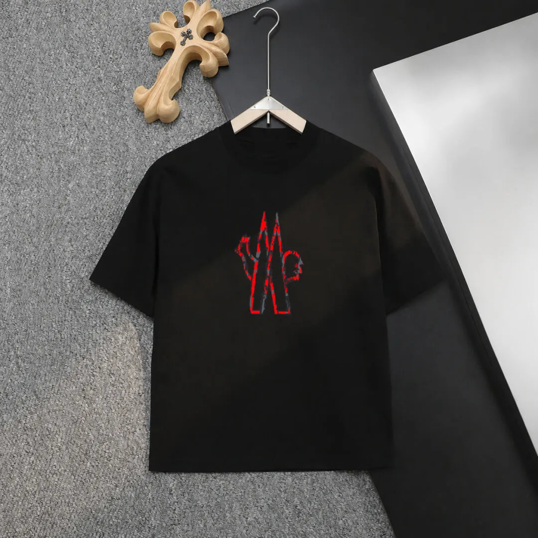 Streetwear Abstract Logo Casual T‑shirt