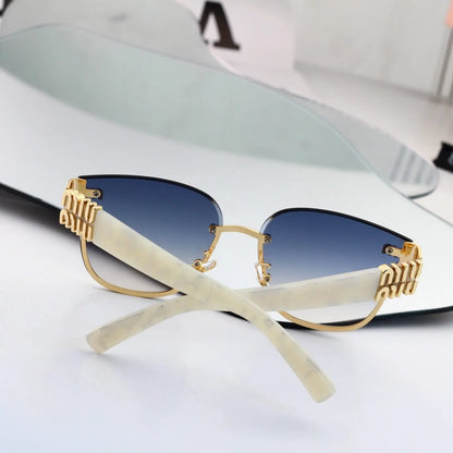 Fashion Hollow Arm Sunglasses