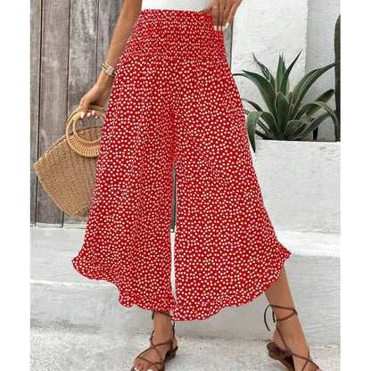 ⏳Time-Limited Special⏰Women’s Flowy High Waist Wide-Leg Pants – Slimming