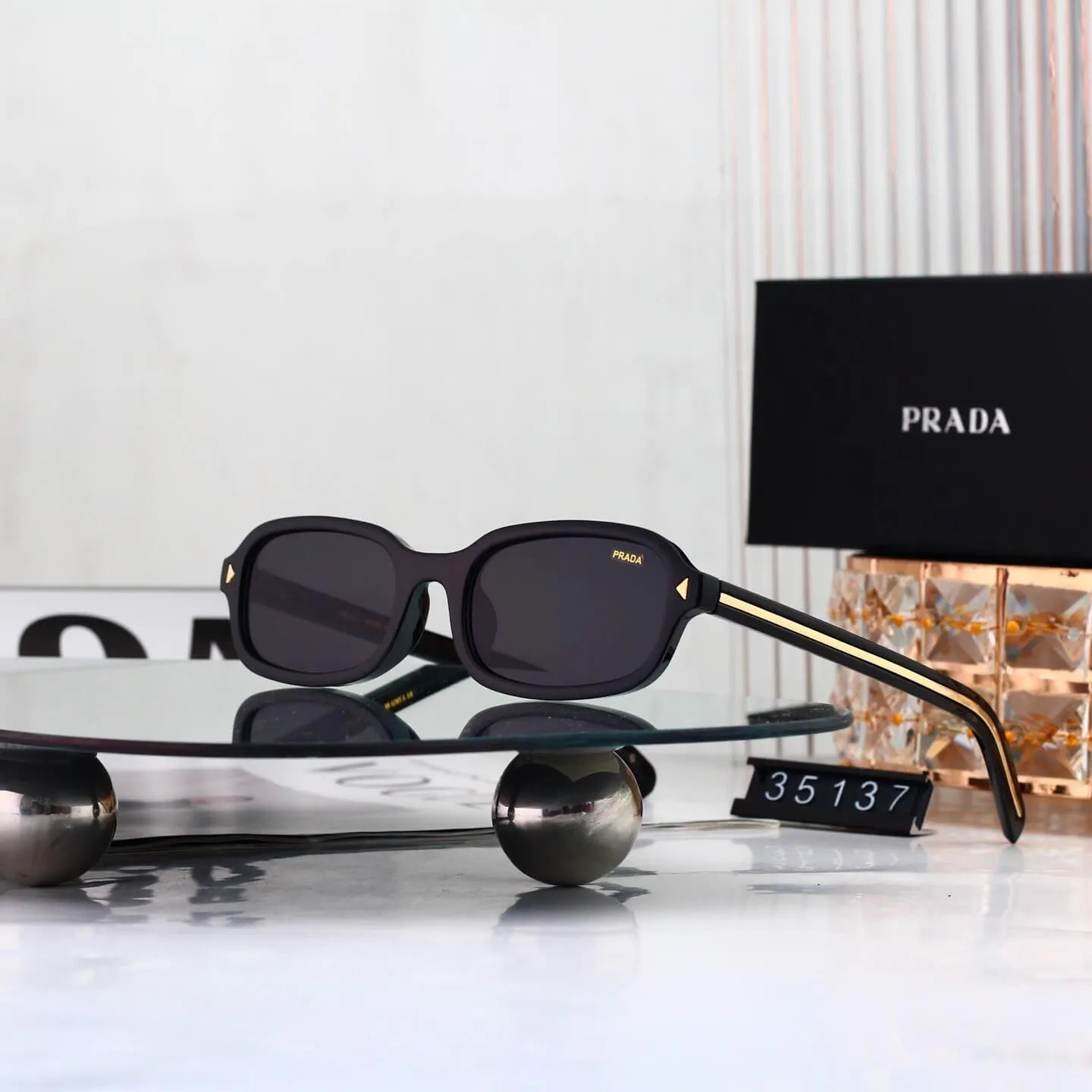 Vintage Small Rectangular Sunglasses
