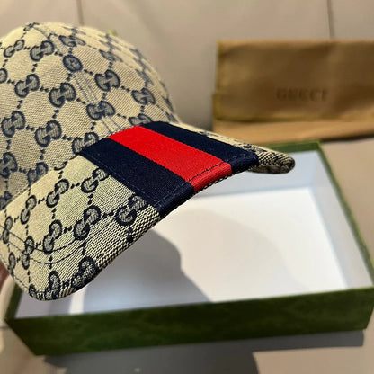 Classic All-Over Embroidered Double G Baseball Cap