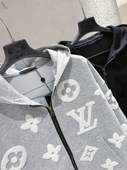 Heavy-Duty All-Over 3D Embroidered Jacket