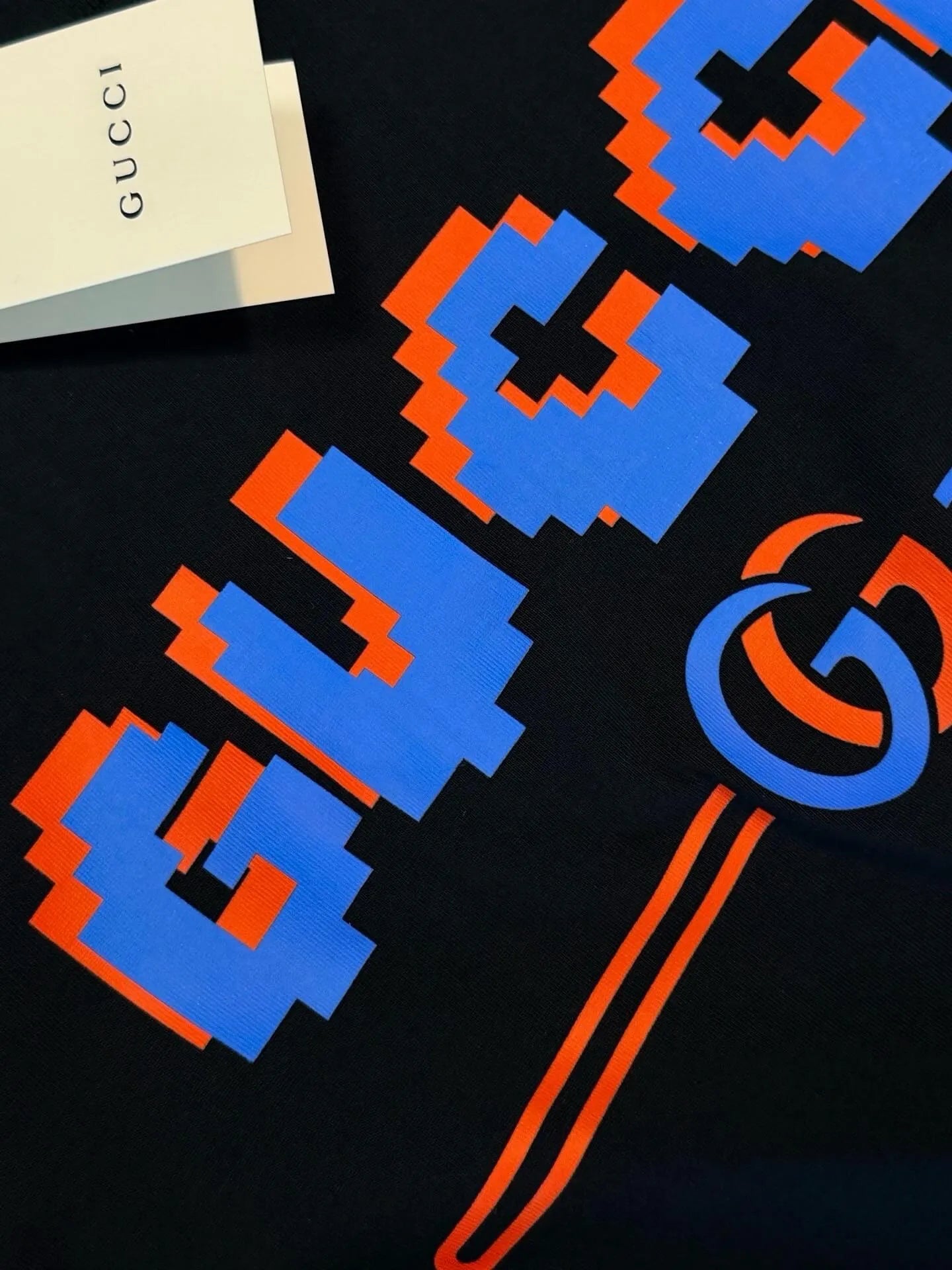 Pixel Style Print T-shirt