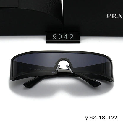 Unique One-Piece Square Sunglasses