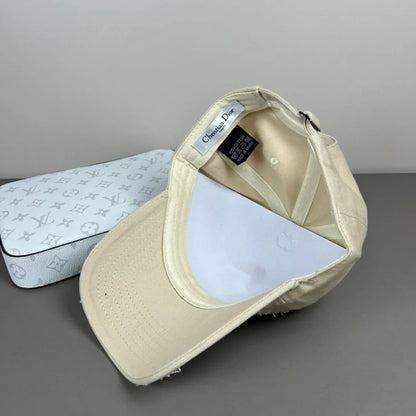 Chic Simple Distressed Brushed Baseball Cap